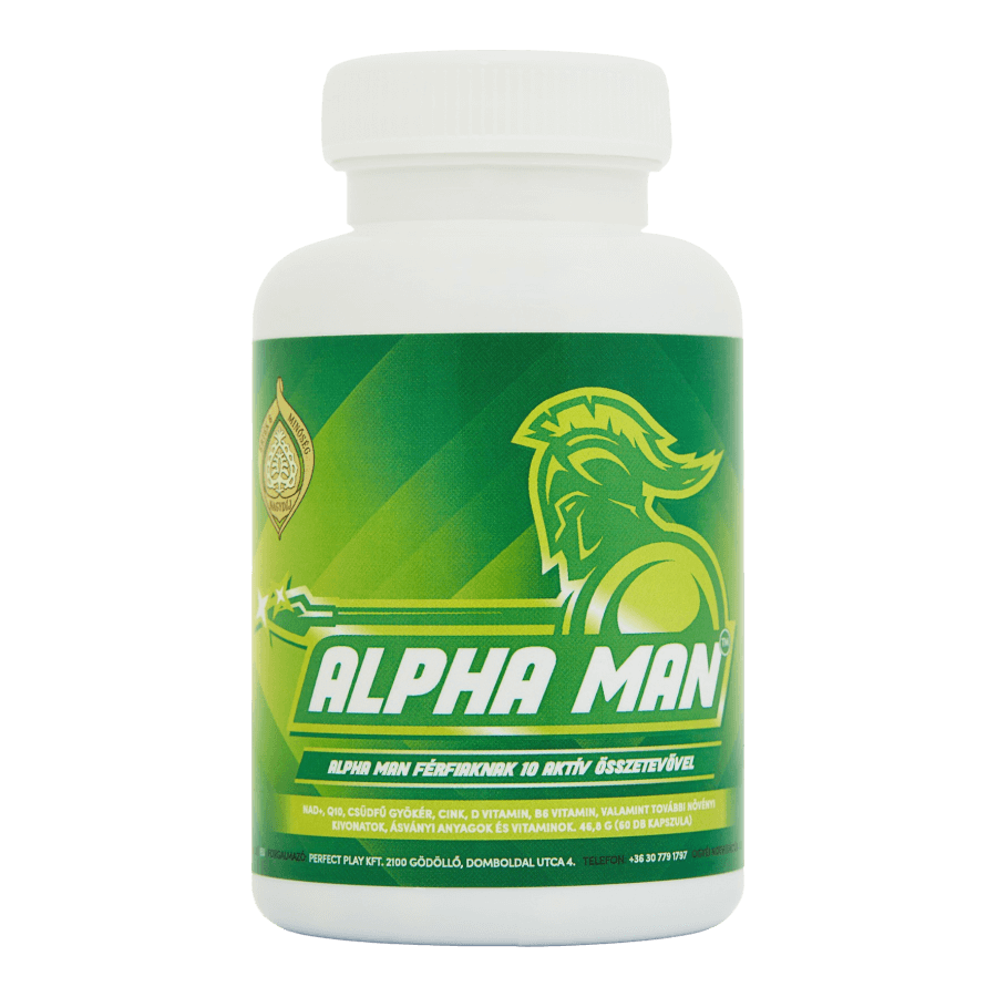Alpha Man férfierő növelő - 60db kapszula - potencianövelő