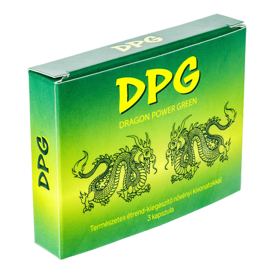 Dragon Power Green - 3db kapszula - potencianövelő