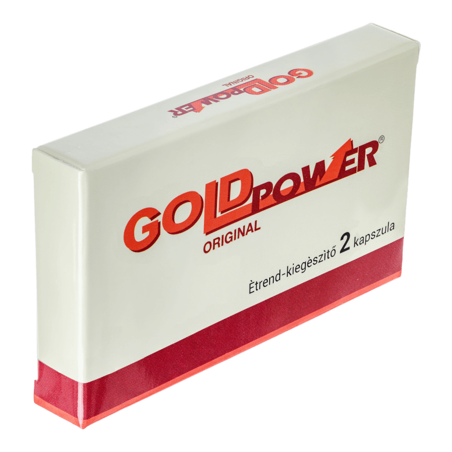 Gold Power Original - 2db kapszula - potencianövelő