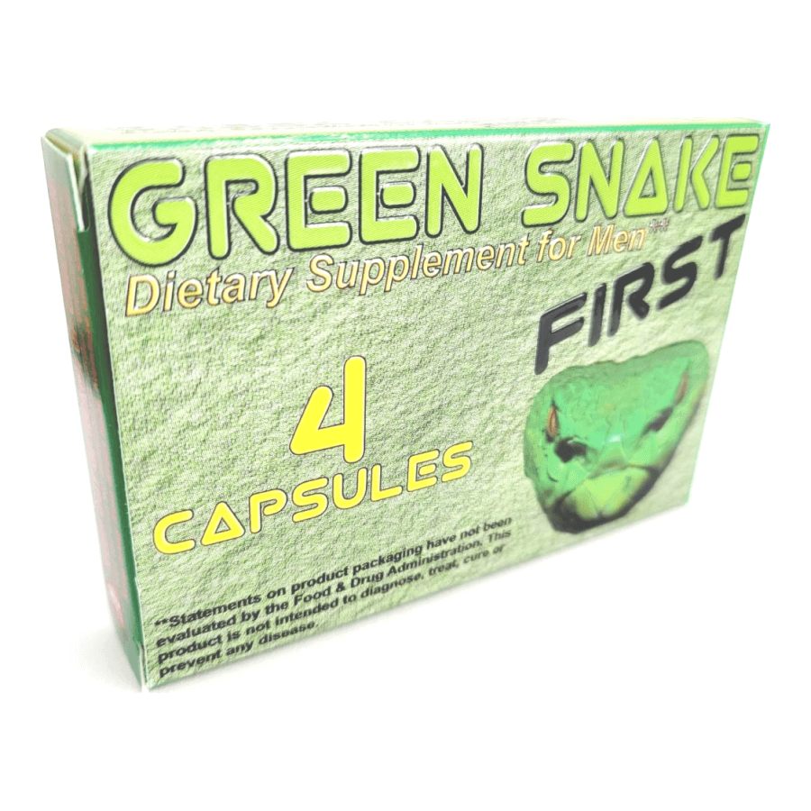 Green Snake First - 4db kapszula - potencianövelő
