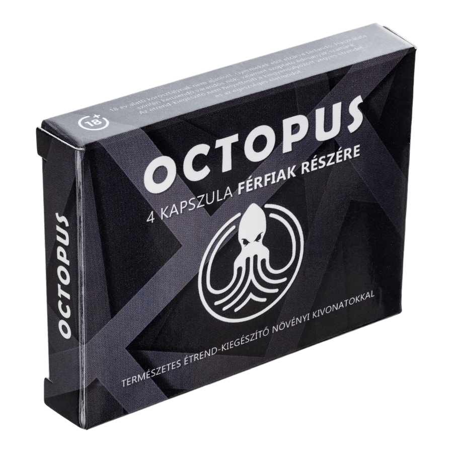 OCTOPUS - 4db kapszula - potencianövelő