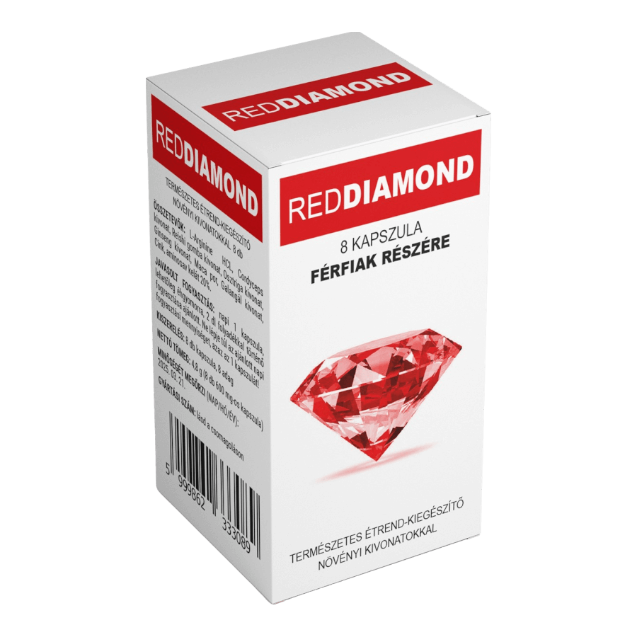 Red Diamond - 8db kapszula - potencianövelő