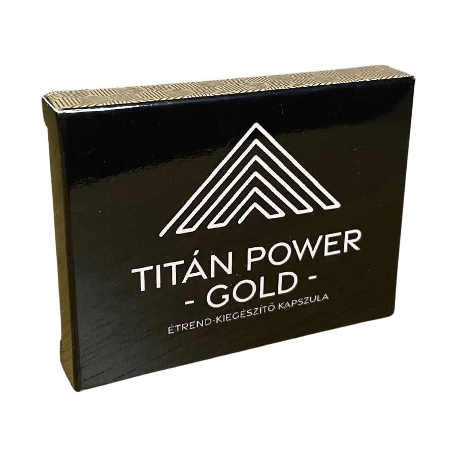 Titán Power Gold - 3db kapszula - potencianövelő