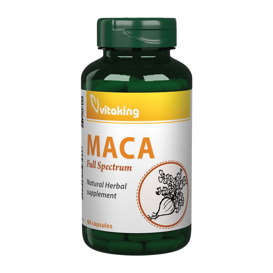 MACA 500mg - 60 kapszula - Vitaking (kifutó)