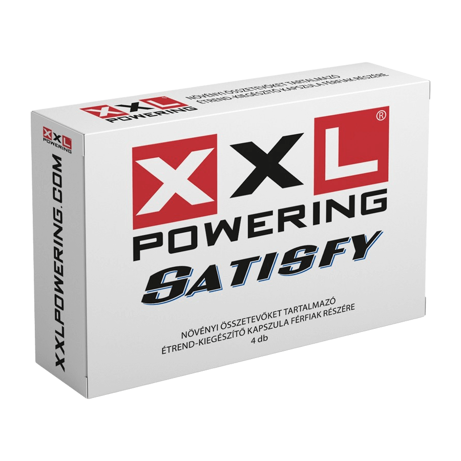 XXL Powering Satisfy - 4db kapszula - potencianövelő