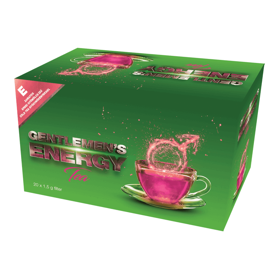 Gentlemens Energy Tea - Erdei gyümölcs - 20 filter - potencianövelő
